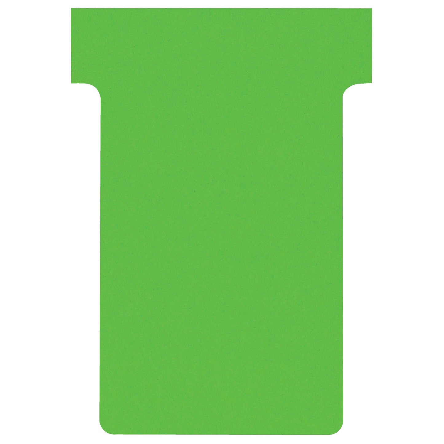 Nobo - Tarjeta T n°2 48mm verde 100 piezas