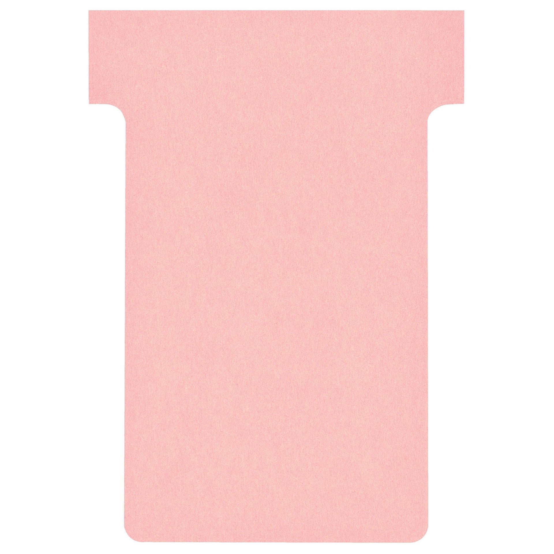 Nobo - Tarjeta T n°2 48mm rosa 100 piezas