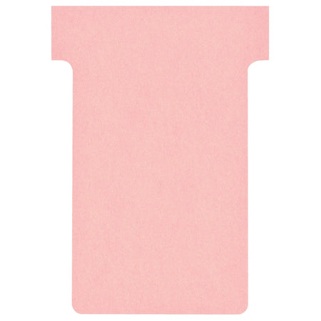 Nobo - T-card n°2 48mm rose 100 pièces