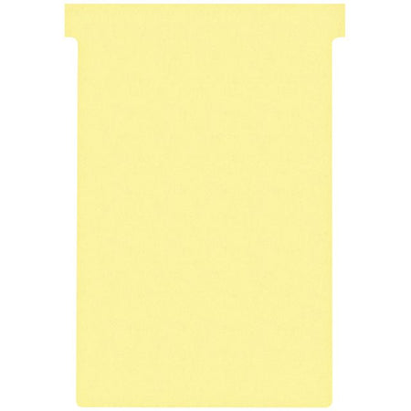 Nobo - T-card n.4 112mm giallo 100 pezzi