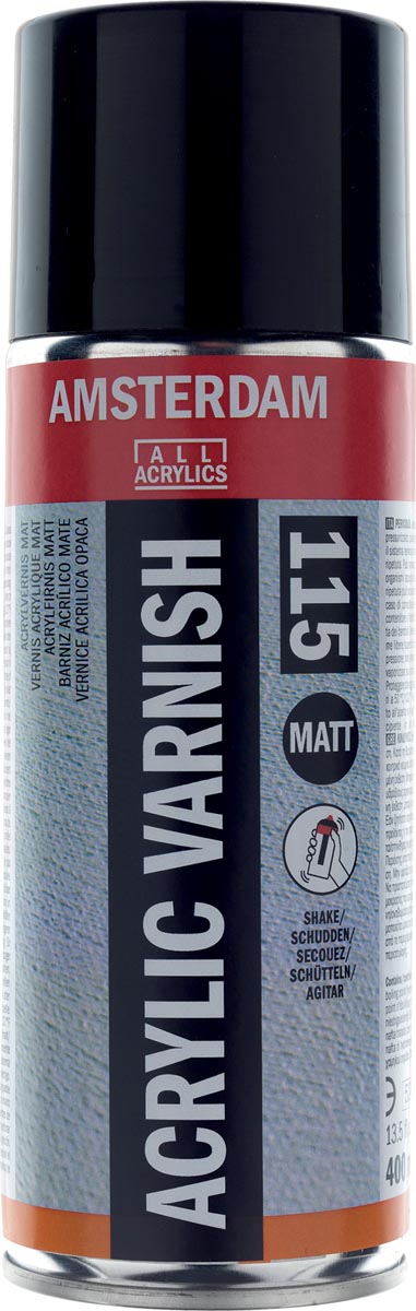 Amsterdam - acrylic varnish matt, 400 ml spray can