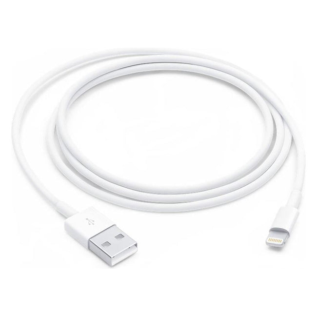 Apple - Apple kabel, Lightning (8-pin) naar USB-A, 1 m, wit