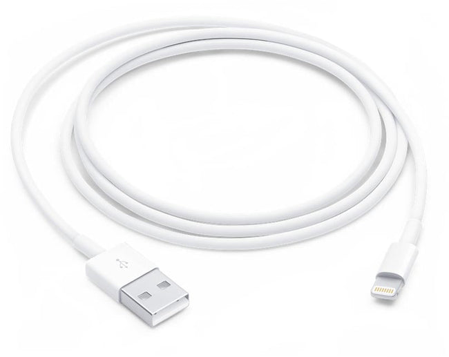 Apple-Apple Kabel, Blitz (8-polige) bis USB-A, 1 m, weiß