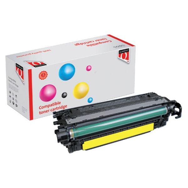 Quantore - Tonercartridge hp ce252a 504a geel