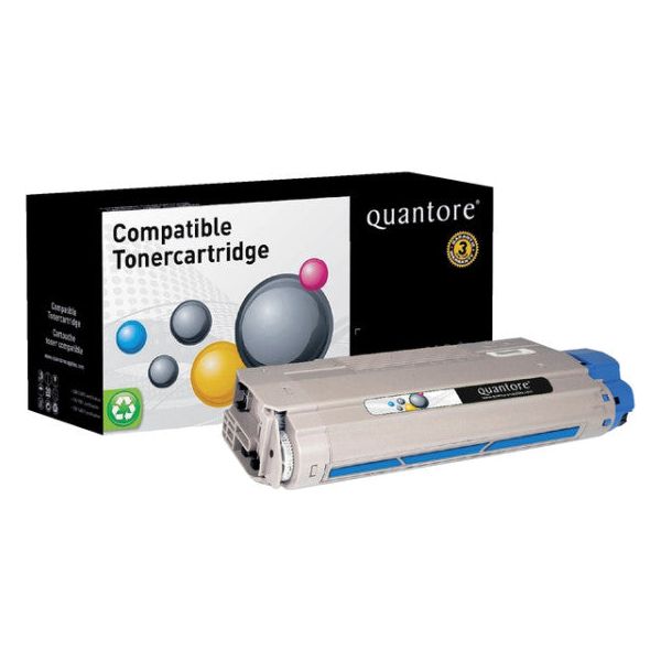 Quantore - Toner oki 44318607 blauw