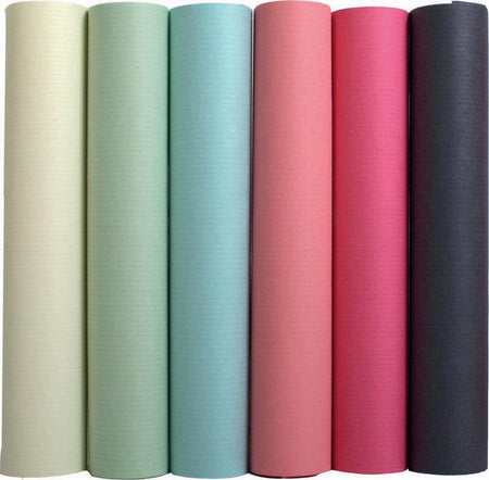 Clairefontaine - papier cadeau couleurs pastel assorties