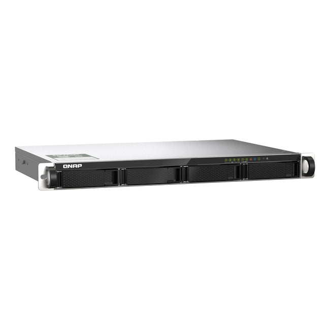 QNAP -   TS-435XEU NAS Rack (1U) Marvell CN9131 4 GB DDR4 0 TB  QTS Zwart, Grijs