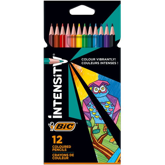 Bic - farbiger Bleistift BIC Intensität Assorti | Endui ein 12 Stück