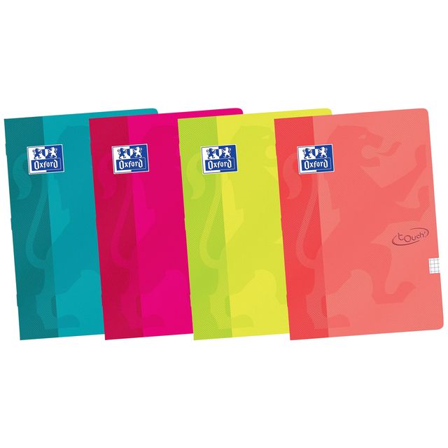 Oxford -  Schrift  school touch a5 lijn 72pag 80gr ass