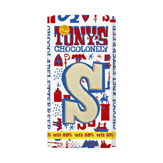 Tony's Chocolonely - Schokoladenbrief White S 180gr