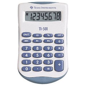 Texas Instruments - Calculatrice Texas TI -501 | 1 pièce