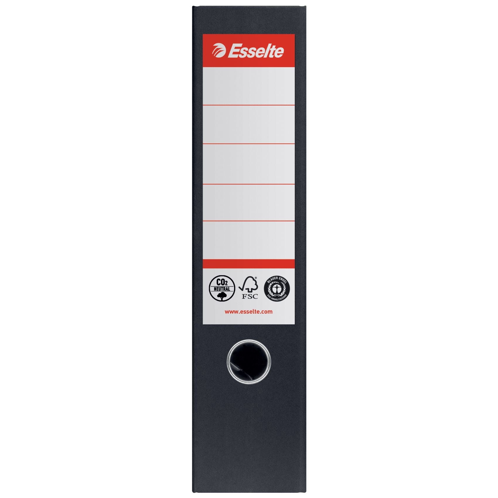 Esselte - No.1 binder, A4, spine 7.5 cm, black