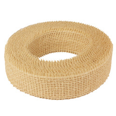 Jute ribbon on roll deco natural 5cm wide / 40 meters