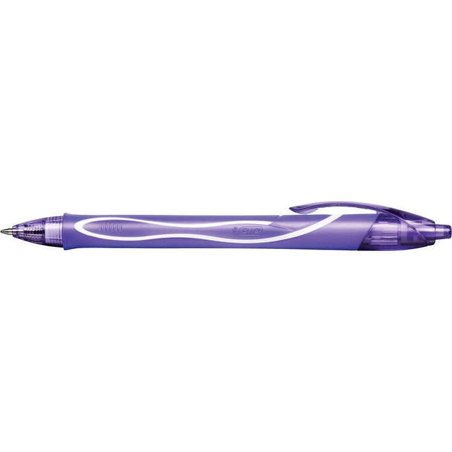 BIC - Gélocité Gélrollerie sèche rapide, violet