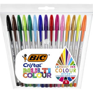 BIC -  Balpen  cristal multicolour l assorti