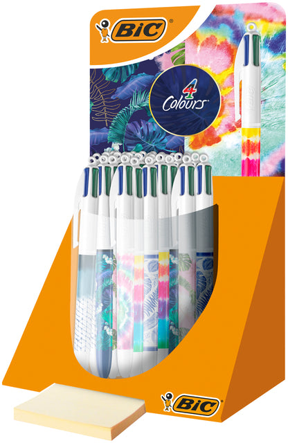 Bic - Stylo bille 4 couleurs avec cul hydro