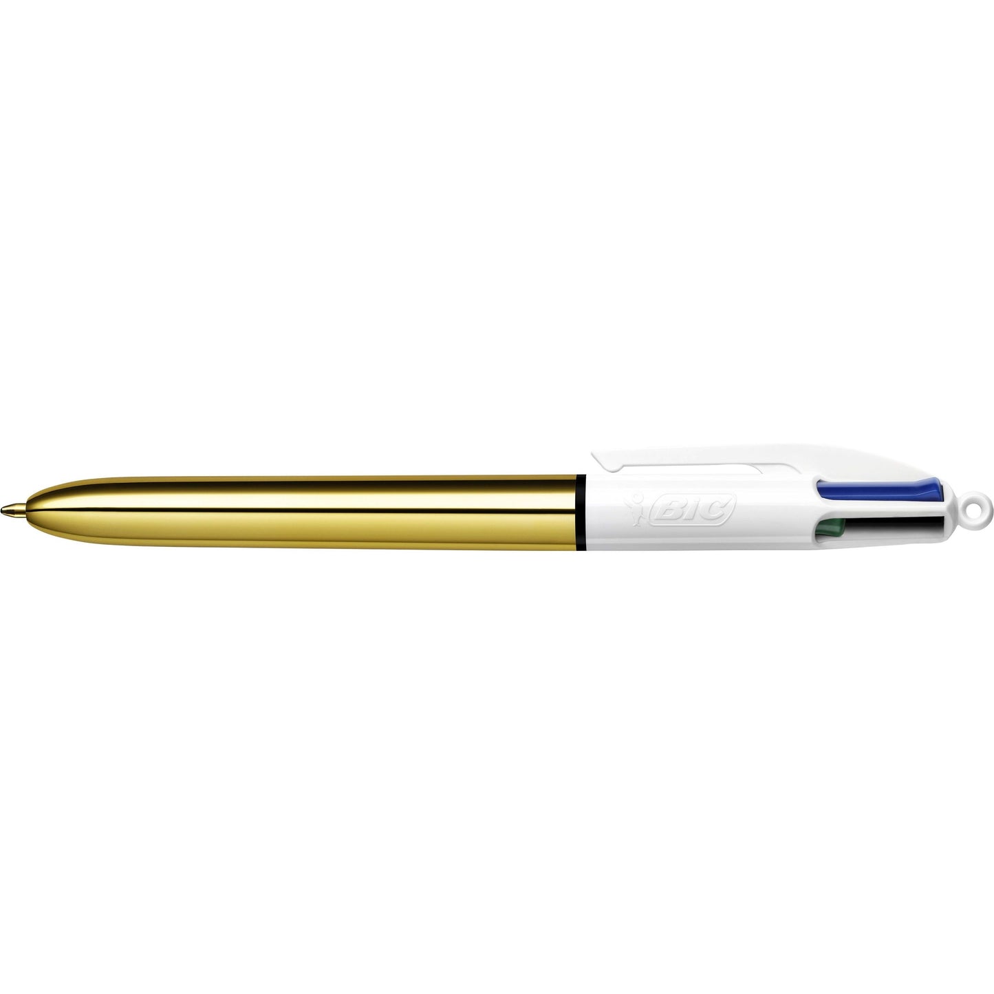 Bic - Ballpoint pen 4 colors shine medium gold | 12 pieces