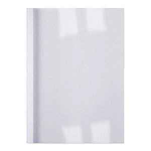 Couverture thermique GBC A4 1,5 mm lin blanc 100 pièces