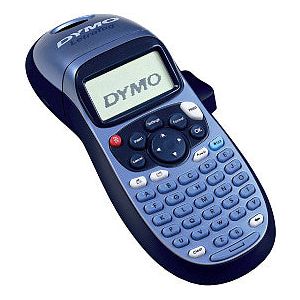 Dymo - Étiquette Imprimante Dymo Letratag 100H ABC 12 mm bleu | Blister un 1 morceau