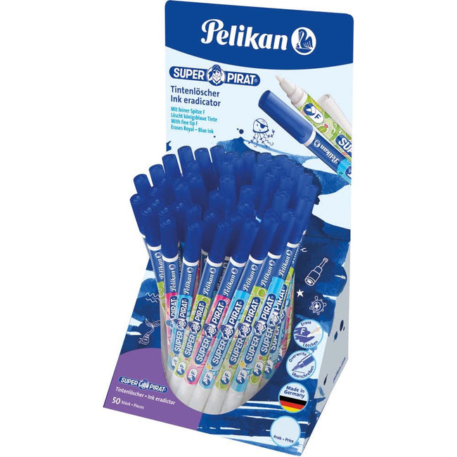 Pelikan - inktuitwisser Super Pirat, fijne punt