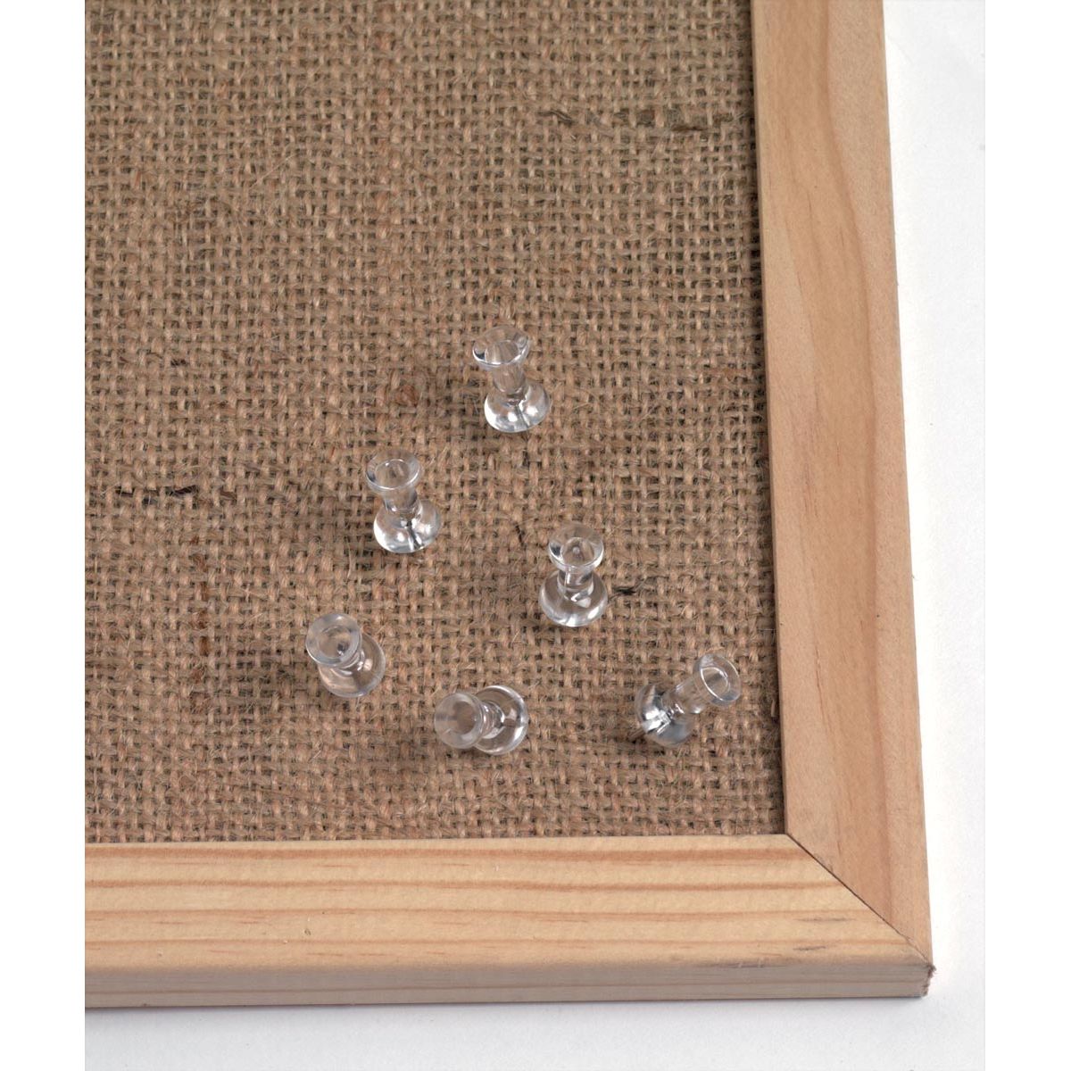 Naga - notice board pins, transparent