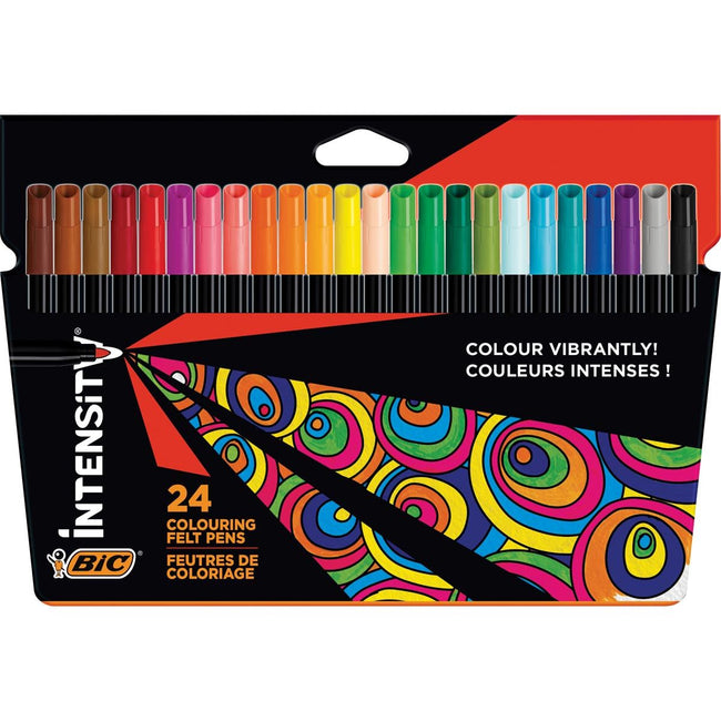 Bic - rotulador Intensity Up, caja de 24 piezas