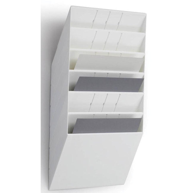 Durable - brochure holder Flexiboxx 6 A4 Landscape white