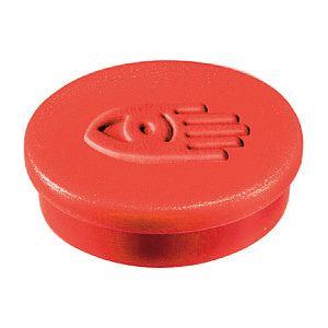 Magneet Legamaster 35mm super 2500gr rood 2 stuks