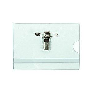 Quantore - Badge clip+speld 60x90mm | 24 stuks