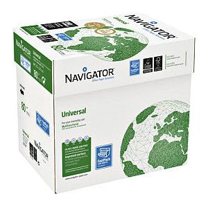 Navigator - Kopieerpapier navigator uni nonstop a4 80gr wit | Doos a 2500 vel