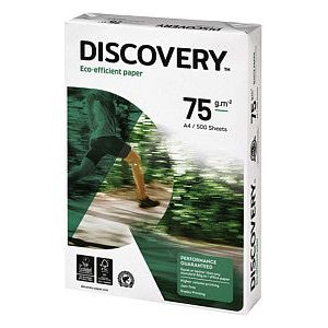 Discovery - Kopieerpapier discovery a4 75gr wit | Pak a 500 vel