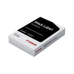 Papier copie Canon Black Label Premium A3 80gr blanc 500 feuilles