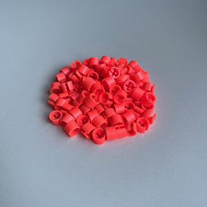 Klika -  Minimarker onbedrukt fluor rood 100 stuk