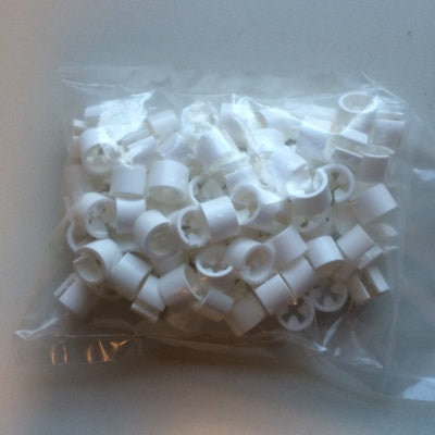 Klika -  Minimarker onbedrukt wit 100 stuks