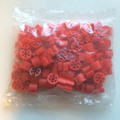 Klika - Mini marker unprinted normal red 100 pcs