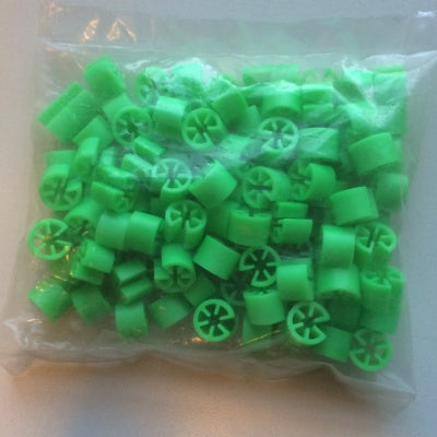 Klika - Mini rotulador sin imprimir verde claro 100 piezas