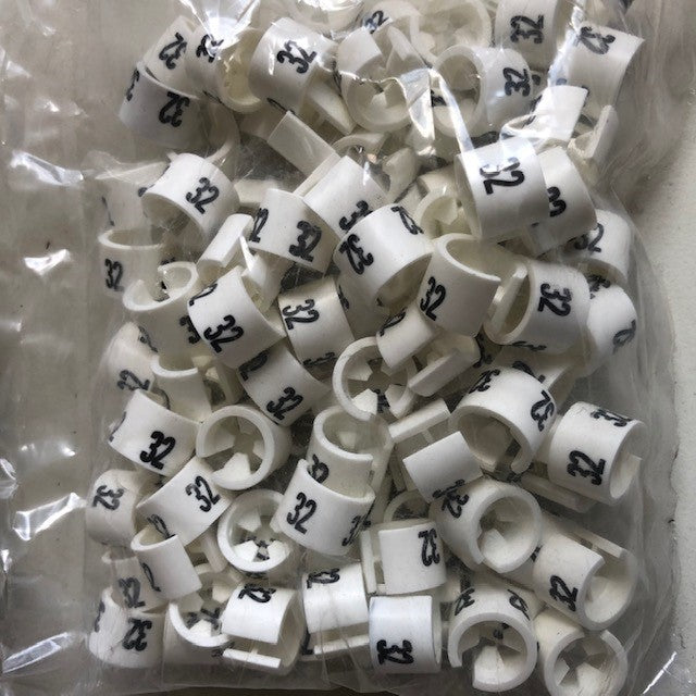 Klika - Minirotulador blanco/negro 32 100 uds