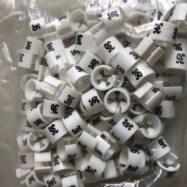 Klika -  Minimarker wit/zwart 36 100st