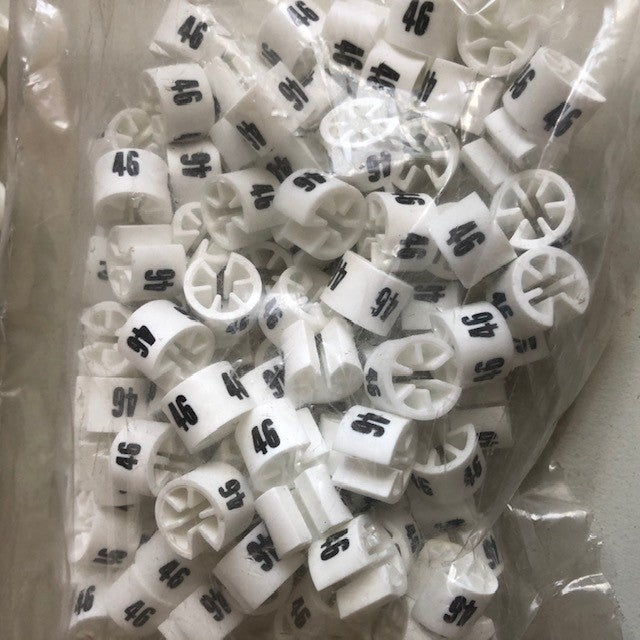 Klika -  Minimarker wit/zwart 46 100st