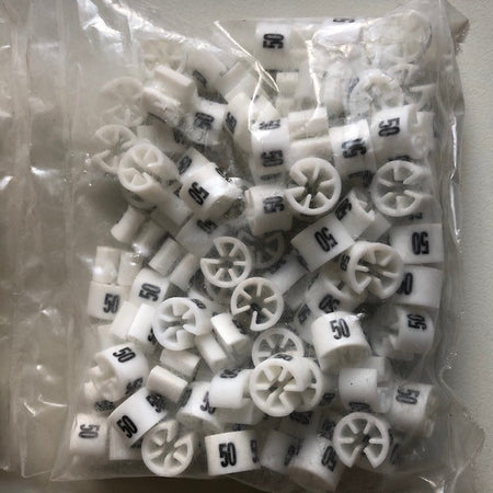 Klika -  Minimarker wit/zwart 50 100st