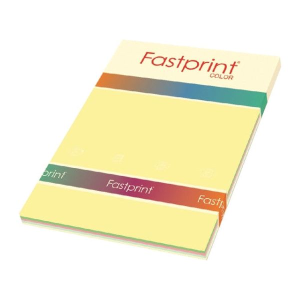 Fastprint - Kopieerpapier fastprint a4 80gr 5 kl pastel x 50v | Pak a 250 vel