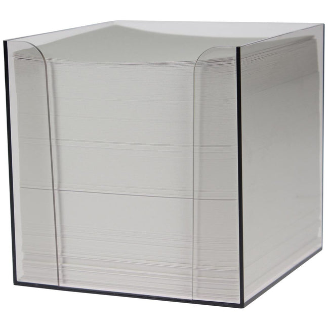 Folia - memo cube white leaves