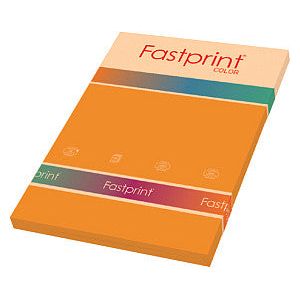 Quantore - Kopieerpapier col-50 a4 160gr oranje | 10 stuks