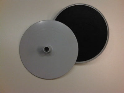 Klika - Foot plate round diameter 16cm gray suction