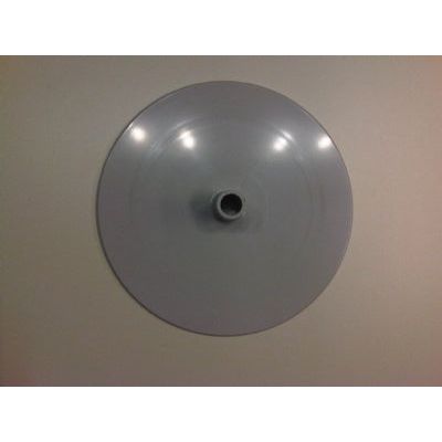 Klika - Voetplaat rond diameter 16cm grijs