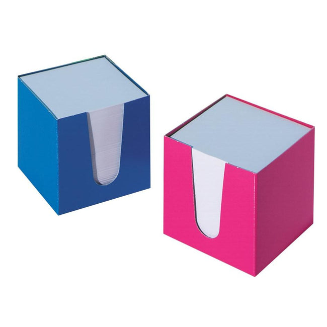 Folia - memo cube white leaves