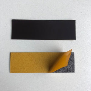 Klika - Etichetta magnetica autoadesiva. 80x25,4x0,8mm 8 pezzi