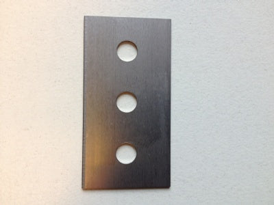 Klika - Messer für Beutelverschließer Metall 12mm blau