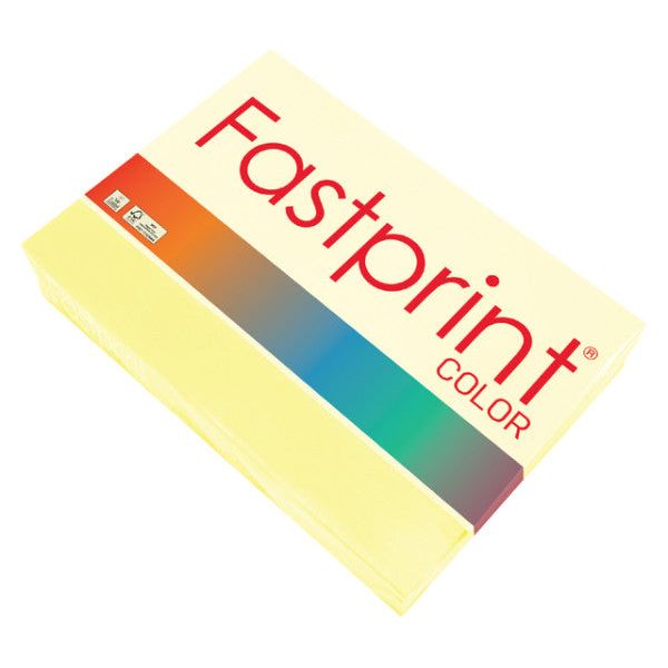 Fastprint - Copier Paper Fastprint A3 120gr Canarialgeel | Pak une feuille de 250 | 5 pièces