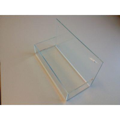 Klika - Soporte para cajas de 7 pliegues acrílico resistente a impactos 5 piezas